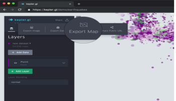 Kepler.gl: Export Map